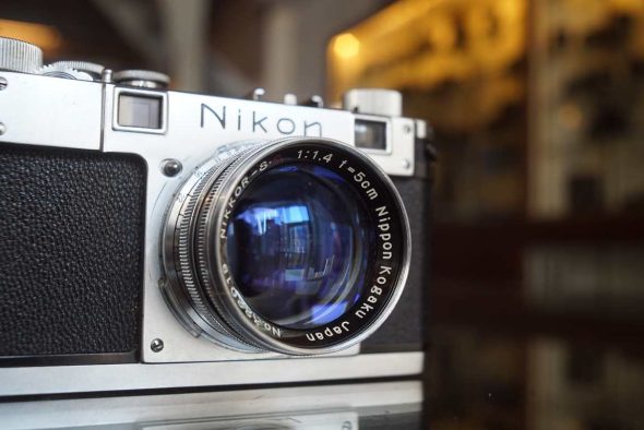 Nikon S + Nikkor-S.C 1.4 / 5cm