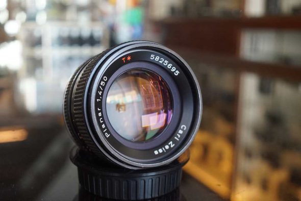 Carl Zeiss Planar T* 50mm F/1.4 AEJ lens, Canon EF converted