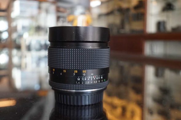 Carl Zeiss Planar T* 85mm F/1.4 MMG lens, Canon EF converted