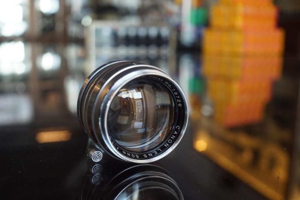Canon LTM lens 50mm F/1.5 chrome