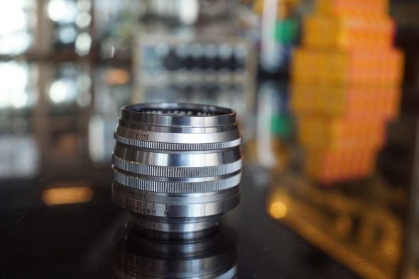 Canon LTM lens 50mm F/1.5 chrome