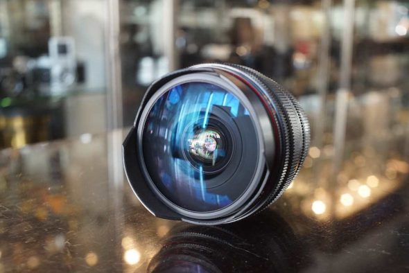 Leica Leitz Fisheye-Elmarit-R 16mm F/2.8 lens, 3-cam