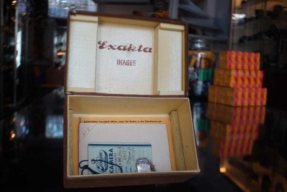 Ihagee Dresden Kine Exakta with Tessar 5cm F/2.8, boxed