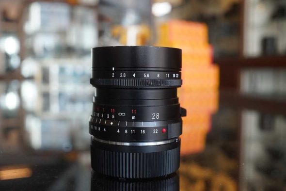 Voigtlander VM Ultron 28mm F/2 black, Leica M mount