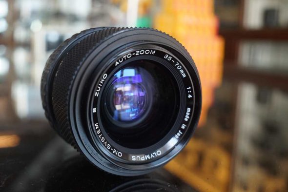 Olympus S Zuiko Auto-Zoom 35-70mm F/4 for OM, boxed