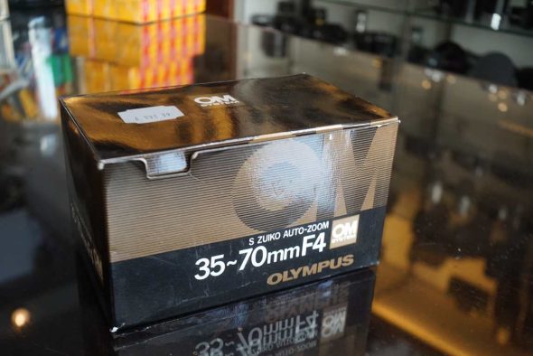 Olympus S Zuiko Auto-Zoom 35-70mm F/4 for OM, boxed