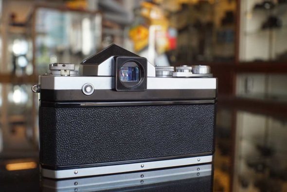Nikon F, Eye level finder + Nikkor-S 1:1.4 / 5cm