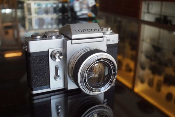 Topcon RE Super kit w/ Topcor 58mm f/1.8