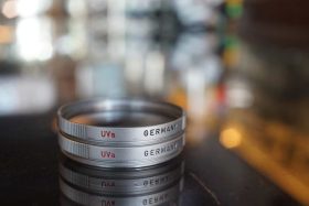Leica Leitz 2x 13131 UVa filters for E39 lenses