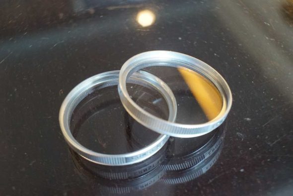 Leica Leitz 2x 13131 UVa filters for E39 lenses
