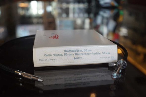 Leica Cable release 50cm 14076, Boxed