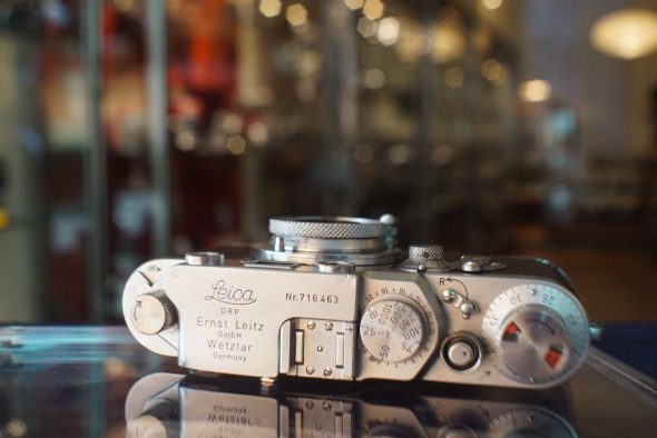 Leica IIIf with Elmar 5cm F/3.5 lens, collectible kit