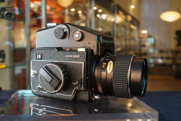 Mamiya M645 1000S kit w/ 55mm f/2.8 + AE Prism