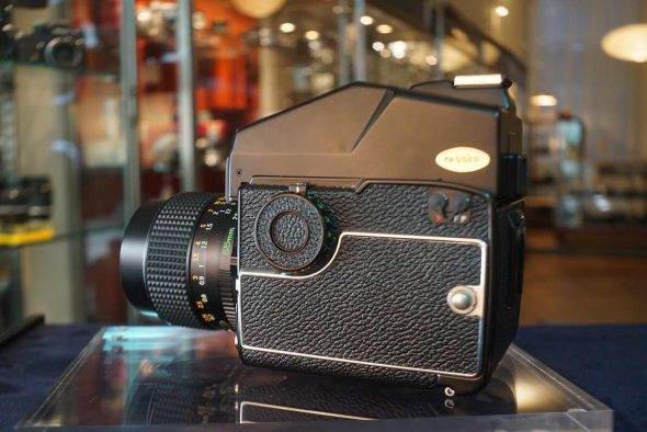 Mamiya M645 1000S kit w/ 55mm f/2.8 + AE Prism