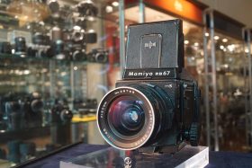 Mamiya RB67 Pro S with 120 back + Sekor 50mm F/4.5 lens