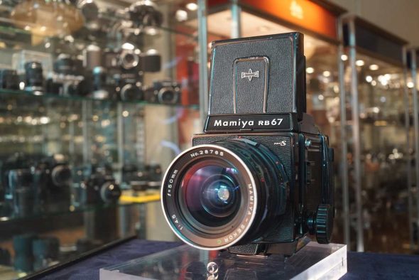 Mamiya RB67 Pro S with 120 back + Sekor 50mm F/4.5 lens