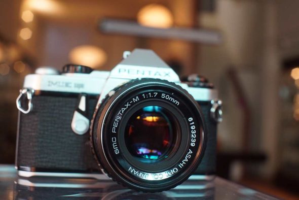 Pentax ME Super kit w/ SMC-M 50mm f/1.7 lens