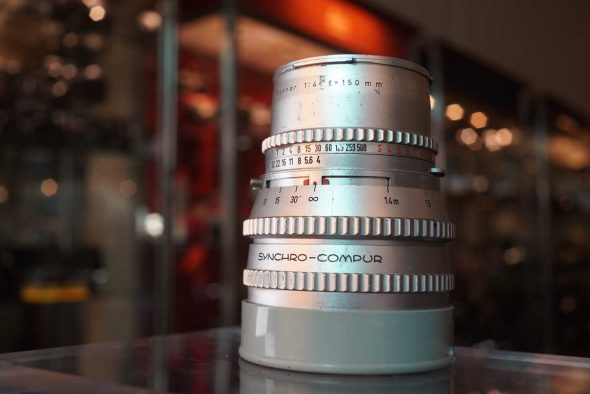 Hasselblad Carl Zeiss Sonnar 150mm F/4 lens, worn