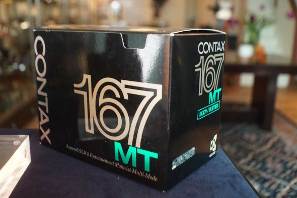 Contax 167MT + Planar 1:1.7 / 50mm, Boxed