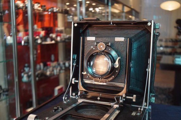 Linhof 13×18 Techika camera, pre-war, with Tessar 4.5/21cm lens