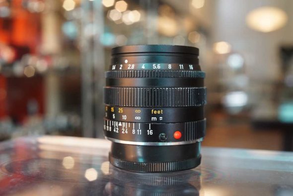 Leica Leitz Summilux 50mm f/1.4 V2, Black