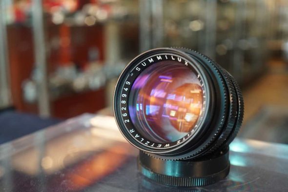 Leica Leitz Summilux 50mm f/1.4 V2, Black