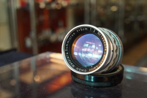Leica Leitz Rigid Summicron 50mm f/2, with remarks