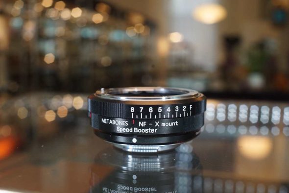 Metabones Nikon F/G lens to Fujifilm X Speed Booster lens adapter