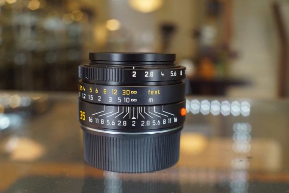 Leica 11879 Summicron-M 35mm F/2 ASPH. lens black, boxed