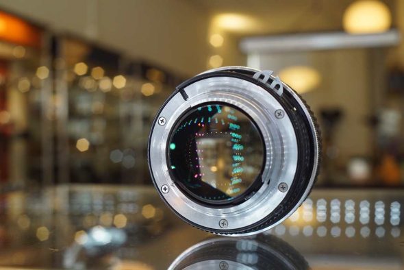 Nikon Nikkor 55mm F/1.2 AI lens (Pre-AI converted to AI)
