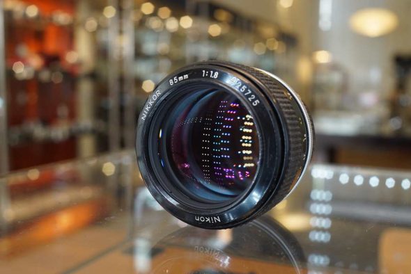 Nikon Nikkor 85mm F/1.8 K-version (Pre-AI) lens