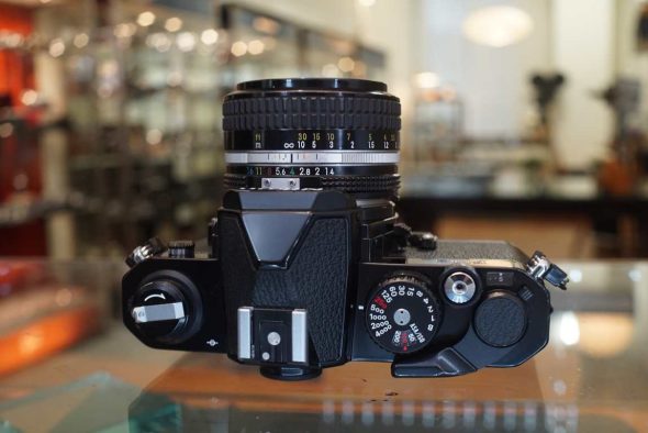 Nikon FM2n black + Nikkor 50mm f/1.4 AI lens