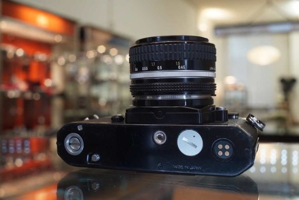 Nikon FM2n black + Nikkor 50mm f/1.4 AI lens