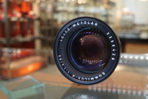 Leica Summilux-R 80mm F/1.4 lens 3-cam