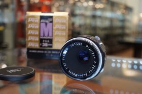 Olympus E.Zuiko Macro 38mm f/3.8, Pen FT, BOXED