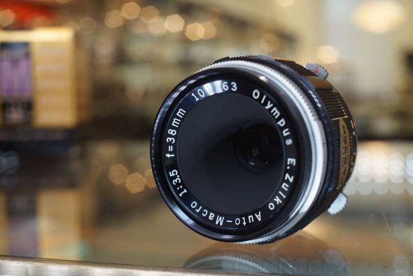 Olympus E.Zuiko Macro 38mm f/3.8, Pen FT, BOXED
