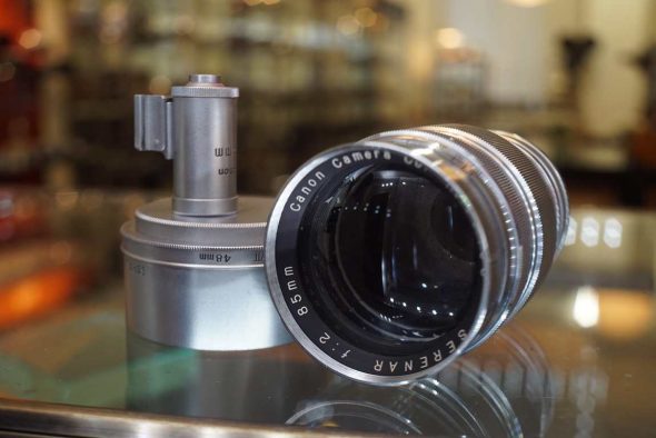Canon Serenar 1:2 / 85mm in Leica screw + finder