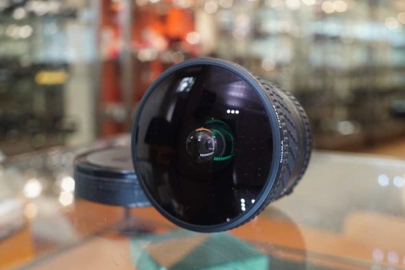 Sigma 8mm F/4 circular fisheye for Nikon AI-S mount (manual focus), boxed