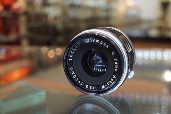 Olympus G.Zuiko auto W 1:3.5 / 20mm for Pen FT, BOXED