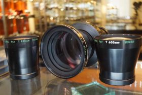 Nikon Nikkor T ED 600/800/1200 convertible kit in Copal 3 shutter