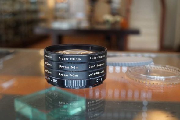 Hasselblad B50 3x Proxar filters and 1x DF2 filter