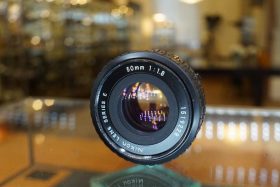 Nikon E 50mm f/1.8 AIS black pancake lens
