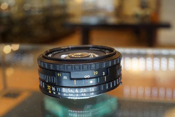 Nikon E 50mm f/1.8 AIS black pancake lens