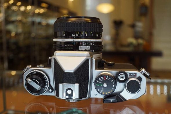 Nikon FE silver + Nikkor 50mm f/2 AI kit