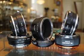 Lot of 6x Vintage Lens mount adapters for Sony FE mount
