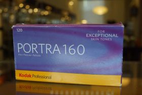 Kodak Portra 160, 5pack 120 film, Expired 2013