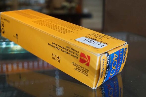 Kodak Ektachrome 400X / 135-36, 5-pack, expired 1999