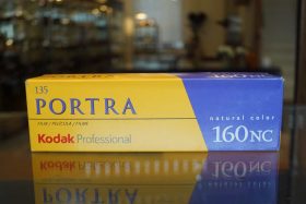 5 pack of Kodak Portra 160NC in 35mm format. Expired 2010