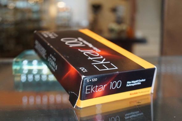 Kodak Ektar 100 / 120 5-pack, expired 2013