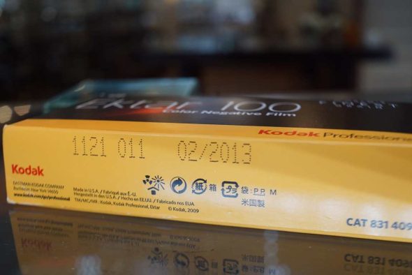 Kodak Ektar 100 / 120 5-pack, expired 2013